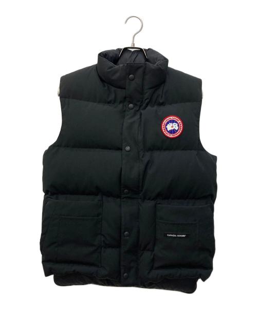 CANADA GOOSE（カナダグース）CANADA GOOSE (カナダグース) ダウンベスト ブラック サイズ:Sの古着・服飾アイテム