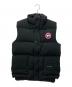 CANADA GOOSE（カナダグース）の古着「ダウンベスト」｜ブラック