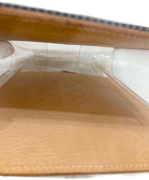 macromauro（マクロマウロ）macromauro (マクロマウロ) クリアショルダーバッグ ベージュの古着・服飾アイテム