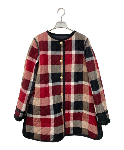 BLUE LABEL CRESTBRIDGE（ブルーレーベルクレストブリッジ）BLUE LABEL CRESTBRIDGE (ブルーレーベルクレストブリッジ) リバーシブルキルティングコート ブラック サイズ:SIZE38の古着・服飾アイテム