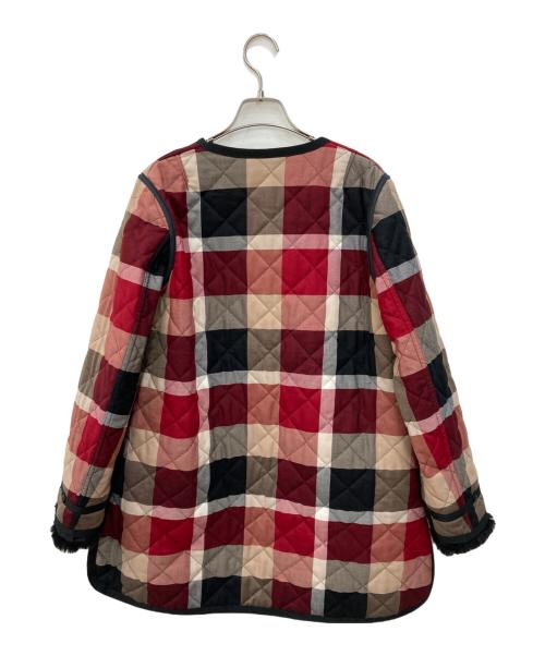 BLUE LABEL CRESTBRIDGE（ブルーレーベルクレストブリッジ）BLUE LABEL CRESTBRIDGE (ブルーレーベルクレストブリッジ) リバーシブルキルティングコート ブラック サイズ:SIZE38の古着・服飾アイテム