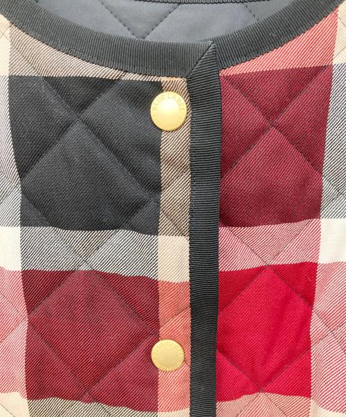 BLUE LABEL CRESTBRIDGE（ブルーレーベルクレストブリッジ）BLUE LABEL CRESTBRIDGE (ブルーレーベルクレストブリッジ) リバーシブルキルティングコート ブラック サイズ:SIZE38の古着・服飾アイテム