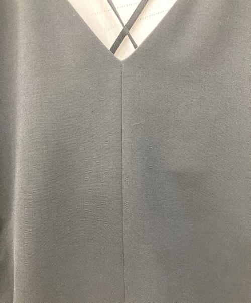 BLUE LABEL CRESTBRIDGE（ブルーレーベルクレストブリッジ）BLUE LABEL CRESTBRIDGE (ブルーレーベルクレストブリッジ) キャミソールワンピース ブラック サイズ:Sの古着・服飾アイテム