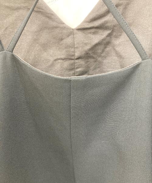 BLUE LABEL CRESTBRIDGE（ブルーレーベルクレストブリッジ）BLUE LABEL CRESTBRIDGE (ブルーレーベルクレストブリッジ) キャミソールワンピース ブラック サイズ:Sの古着・服飾アイテム