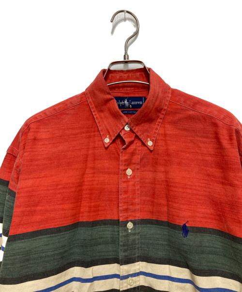 POLO RALPH LAUREN（ポロ・ラルフローレン）POLO RALPH LAUREN (ポロ・ラルフローレン) ハンプシャツ レッド サイズ:Sの古着・服飾アイテム