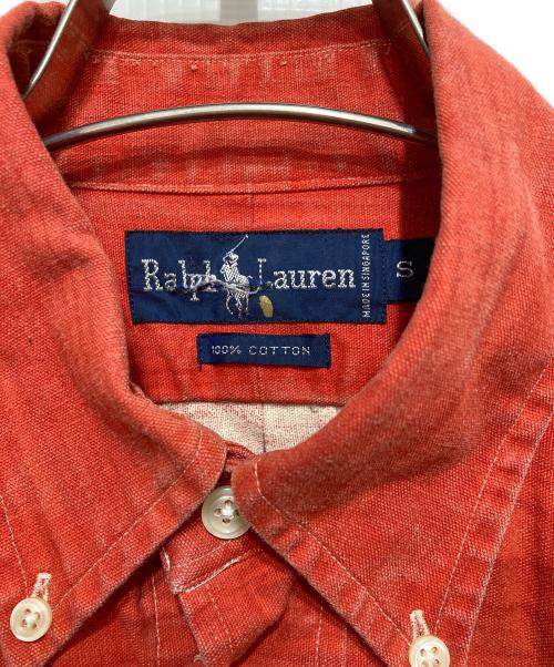 POLO RALPH LAUREN（ポロ・ラルフローレン）POLO RALPH LAUREN (ポロ・ラルフローレン) ハンプシャツ レッド サイズ:Sの古着・服飾アイテム