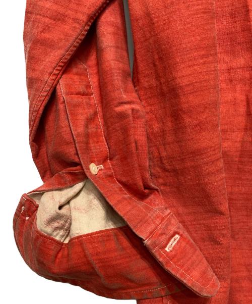 POLO RALPH LAUREN（ポロ・ラルフローレン）POLO RALPH LAUREN (ポロ・ラルフローレン) ハンプシャツ レッド サイズ:Sの古着・服飾アイテム