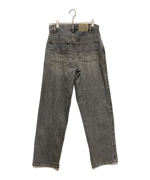 Levi's SILVER TAB（リーバイス シルバータブ）Levi's SILVER TAB (リーバイス シルバータブ) 先染めブラックデニムパンツ グレー サイズ:SIZE 76cm (W30)の古着・服飾アイテム