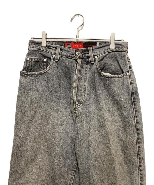 Levi's SILVER TAB（リーバイス シルバータブ）Levi's SILVER TAB (リーバイス シルバータブ) 先染めブラックデニムパンツ グレー サイズ:SIZE 76cm (W30)の古着・服飾アイテム