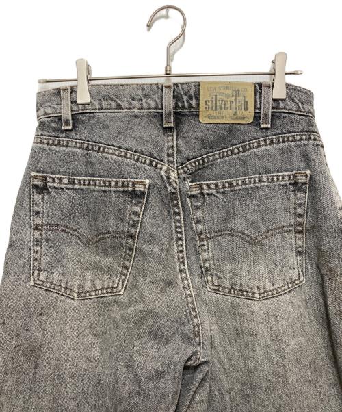 Levi's SILVER TAB（リーバイス シルバータブ）Levi's SILVER TAB (リーバイス シルバータブ) 先染めブラックデニムパンツ グレー サイズ:SIZE 76cm (W30)の古着・服飾アイテム