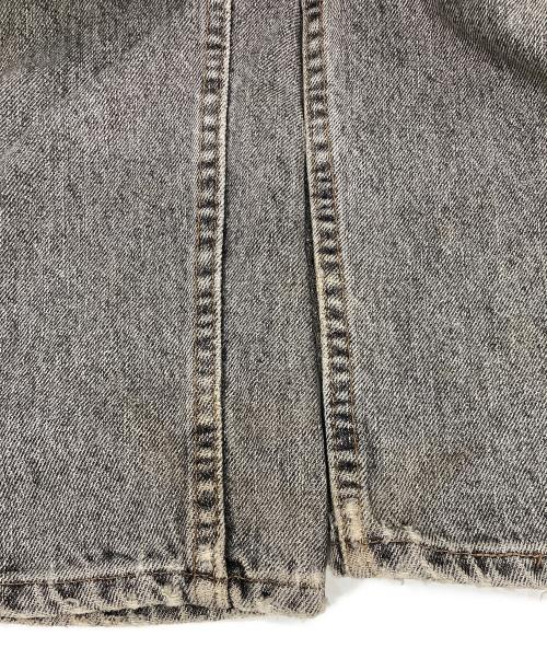 Levi's SILVER TAB（リーバイス シルバータブ）Levi's SILVER TAB (リーバイス シルバータブ) 先染めブラックデニムパンツ グレー サイズ:SIZE 76cm (W30)の古着・服飾アイテム