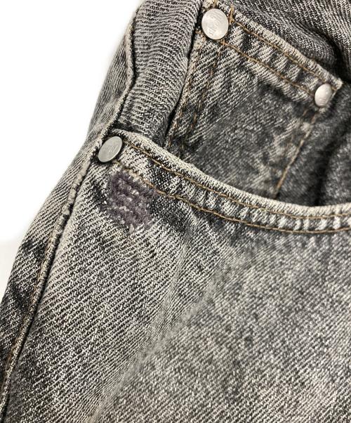 Levi's SILVER TAB（リーバイス シルバータブ）Levi's SILVER TAB (リーバイス シルバータブ) 先染めブラックデニムパンツ グレー サイズ:SIZE 76cm (W30)の古着・服飾アイテム