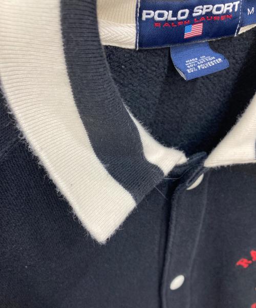 POLO SPORT（ポロスポーツ）POLO SPORT (ポロスポーツ) スウェットジャケット ブラック サイズ:Mの古着・服飾アイテム
