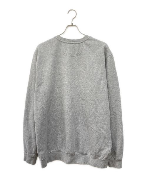 CarHartt（カーハート）CarHartt (カーハート) ロゴプリントスウェット グレー サイズ:Lの古着・服飾アイテム