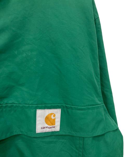 CarHartt（カーハート）CarHartt (カーハート) ナイロンハーフジップジャケット グリーン サイズ:Ｍの古着・服飾アイテム