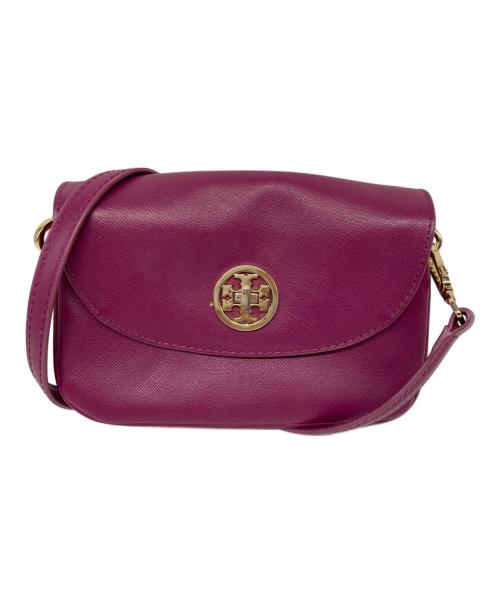TORY BURCH（トリーバーチ）TORY BURCH (トリーバーチ) ショルダーポーチ パープルの古着・服飾アイテム