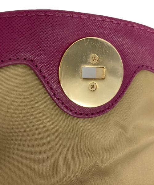 TORY BURCH（トリーバーチ）TORY BURCH (トリーバーチ) ショルダーポーチ パープルの古着・服飾アイテム