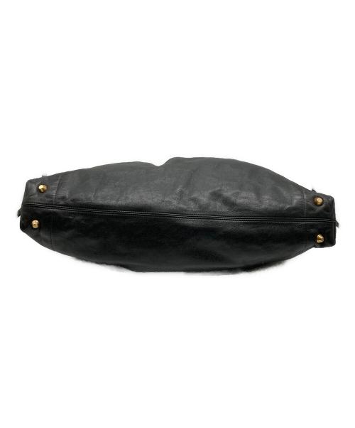 Chloe（クロエ）Chloe (クロエ) ヴィクトリアレザートートバッグ ブラックの古着・服飾アイテム