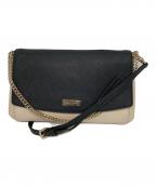 Kate Spadeケイトスペード）の古着「ショルダーバッグ」｜ホワイト×ブラック