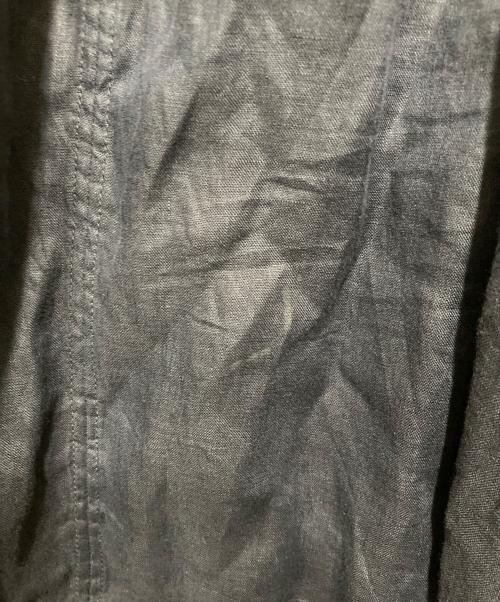 SLOBE IENA（スローブ イエナ）SLOBE IENA (スローブ イエナ) ボリュームスリーブリネンワンピース ネイビー サイズ:Mの古着・服飾アイテム