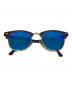 RAY-BAN（レイバン）の古着「CLUB MASTER」｜ブラウン