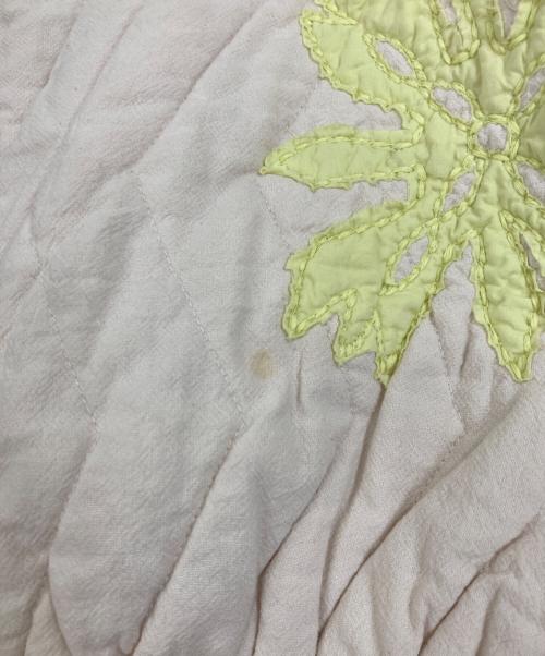 sara mallika（サラマリカ）sara mallika (サラマリカ) COTTON FLOWER PATCHWORK JK ベージュ サイズ:SIZEFREEの古着・服飾アイテム