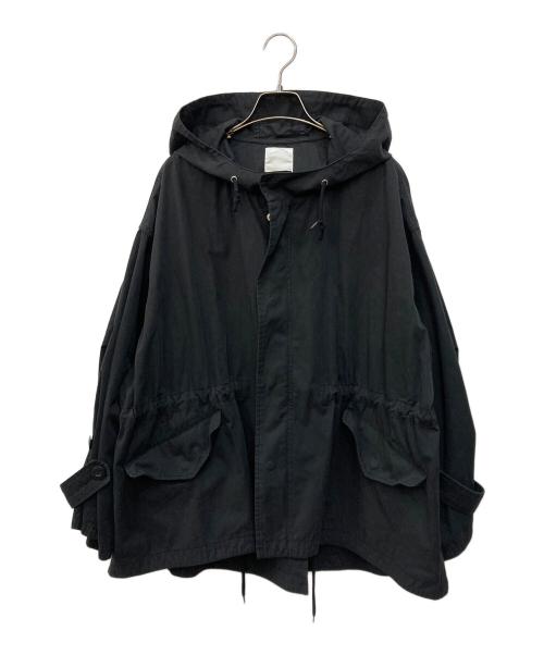 SHENERY（シーナリー）SHENERY (シーナリー) フードジャケット ブラック サイズ:Freeの古着・服飾アイテム