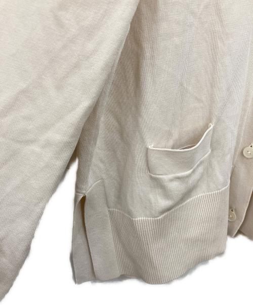 SLOBE IENA（スローブ イエナ）SLOBE IENA (スローブ イエナ) アイスコットンVネックカーディガン ベージュ サイズ:SIZEFREEの古着・服飾アイテム