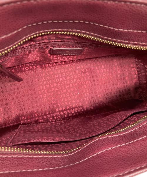 Kate Spade（ケイトスペード）Kate Spade (ケイトスペード) 2WAYバッグ ボルドーの古着・服飾アイテム