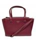 Kate Spade（ケイトスペード）の古着「2WAYバッグ」｜ボルドー