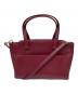 Kate Spade (ケイトスペード) 2WAYバッグ ボルドー：6000円