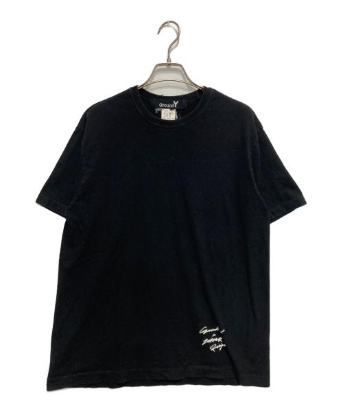 GROUND Y（グラウンドワイ）GROUND Y (グラウンドワイ) Tシャツ ブラック サイズ:SIZE 3の古着・服飾アイテム