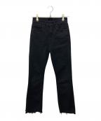 motherマザー）の古着「INSIDER CROP STEP FRAY」｜ブラック