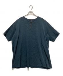 BISHOOL（ビシュール）の古着「ハーフジップカットソー」｜ブラック