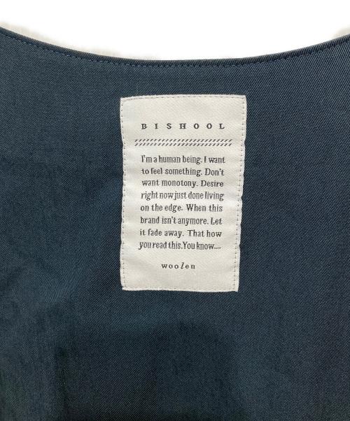 BISHOOL（ビシュール）BISHOOL (ビシュール) ハーフジップカットソー ブラック サイズ:Yの古着・服飾アイテム