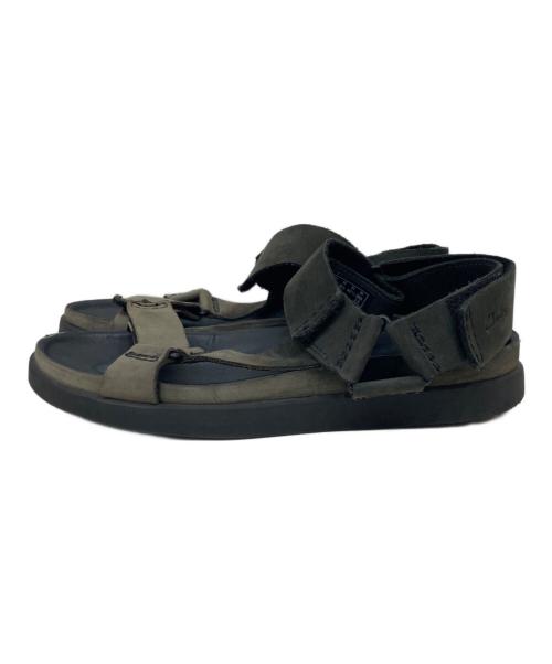 CLARKS（クラークス）CLARKS (クラークス) レザーサンダル ブラック サイズ:SIZE 26.5cmの古着・服飾アイテム