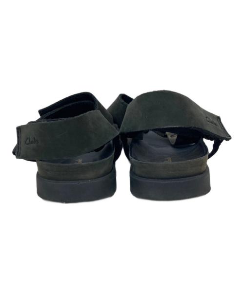 CLARKS（クラークス）CLARKS (クラークス) レザーサンダル ブラック サイズ:SIZE 26.5cmの古着・服飾アイテム