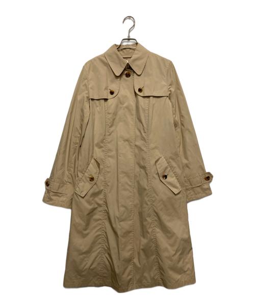 BURBERRY LONDON（バーバリーロンドン）BURBERRY LONDON (バーバリーロンドン) 裏ノヴァチェックライナー付ステンカラーコート ベージュ サイズ:SIZE 40の古着・服飾アイテム