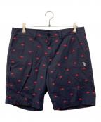 PEARLY GATESパーリーゲイツ）の古着「ハーフパンツ」｜ネイビー