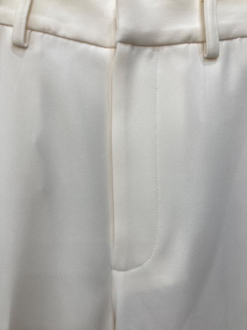 SOEJU（ソージュ）SOEJU (ソージュ) センタープレスパンツ ホワイト サイズ:Sの古着・服飾アイテム