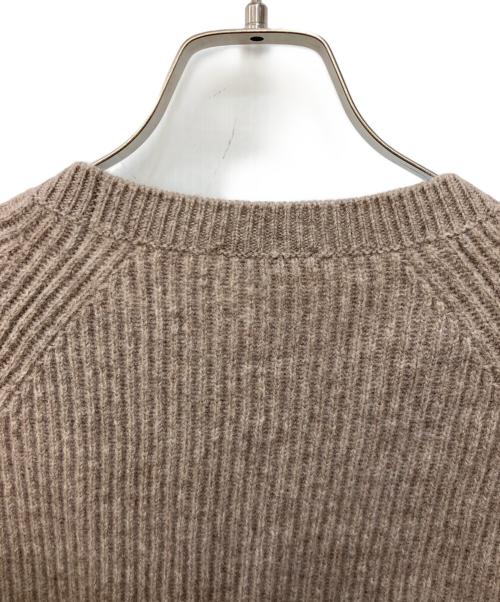 Zanone（ザノーネ）Zanone (ザノーネ) FISHERMAN'S RIB STITCH KNIT ブラウン サイズ:50の古着・服飾アイテム