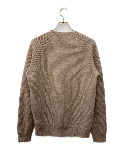 Zanone（ザノーネ）Zanone (ザノーネ) FISHERMAN'S RIB STITCH KNIT ブラウン サイズ:50の古着・服飾アイテム