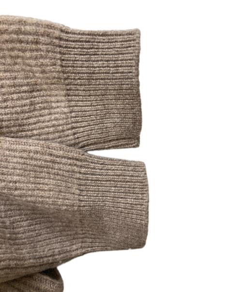Zanone（ザノーネ）Zanone (ザノーネ) FISHERMAN'S RIB STITCH KNIT ブラウン サイズ:50の古着・服飾アイテム