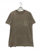 Crucianiクルチアーニ）の古着「鹿の子 半袖 Tシャツ」｜ベージュ