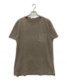 Cruciani（クルチアーニ）の古着「鹿の子 半袖 Tシャツ」｜ベージュ