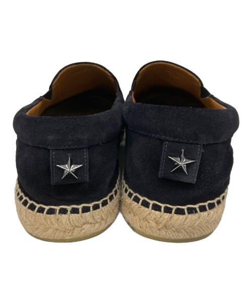 JIMMY CHOO（ジミーチュウ）JIMMY CHOO (ジミーチュウ) エスパドリーユ ネイビー サイズ:SIZE43の古着・服飾アイテム