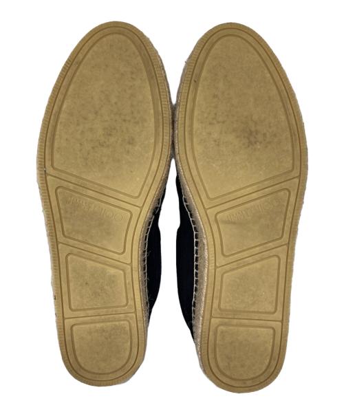 JIMMY CHOO（ジミーチュウ）JIMMY CHOO (ジミーチュウ) エスパドリーユ ネイビー サイズ:SIZE43の古着・服飾アイテム