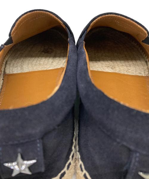 JIMMY CHOO（ジミーチュウ）JIMMY CHOO (ジミーチュウ) エスパドリーユ ネイビー サイズ:SIZE43の古着・服飾アイテム