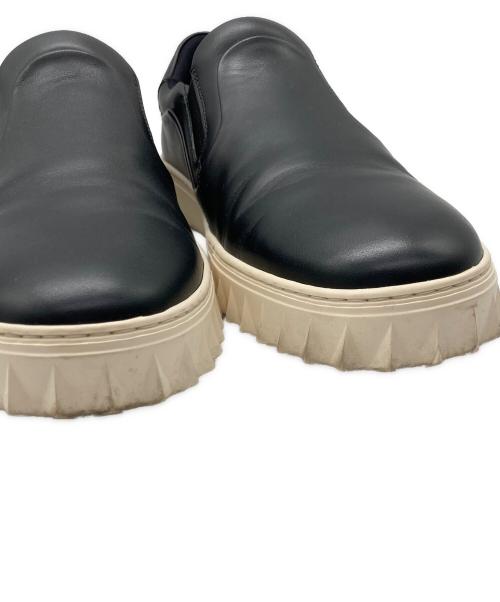 Salvatore Ferragamo（サルヴァトーレ フェラガモ）Salvatore Ferragamo (サルヴァトーレ フェラガモ) CRUISE スリッポン ブラック サイズ:SIZE 9の古着・服飾アイテム