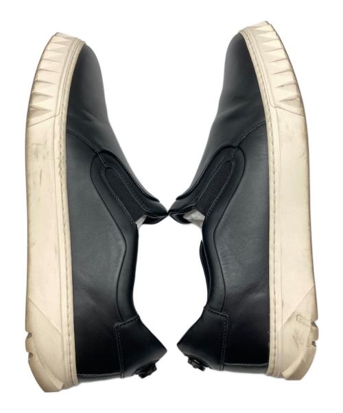 Salvatore Ferragamo（サルヴァトーレ フェラガモ）Salvatore Ferragamo (サルヴァトーレ フェラガモ) CRUISE スリッポン ブラック サイズ:SIZE 9の古着・服飾アイテム